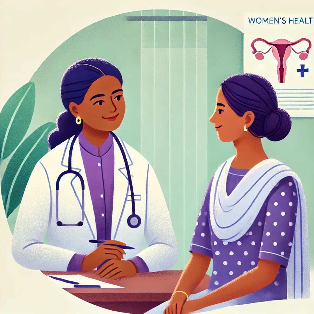 doctor talking with patient
